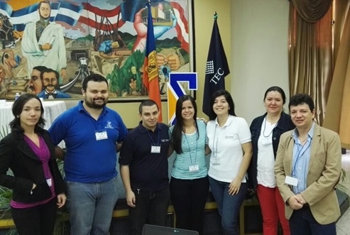 Profesores del TEC que presentaron ponencias en III Encuentro Centroamericano de Matemática Educativa, (ECAME). (Foto cortesía de Raquel Boniche).