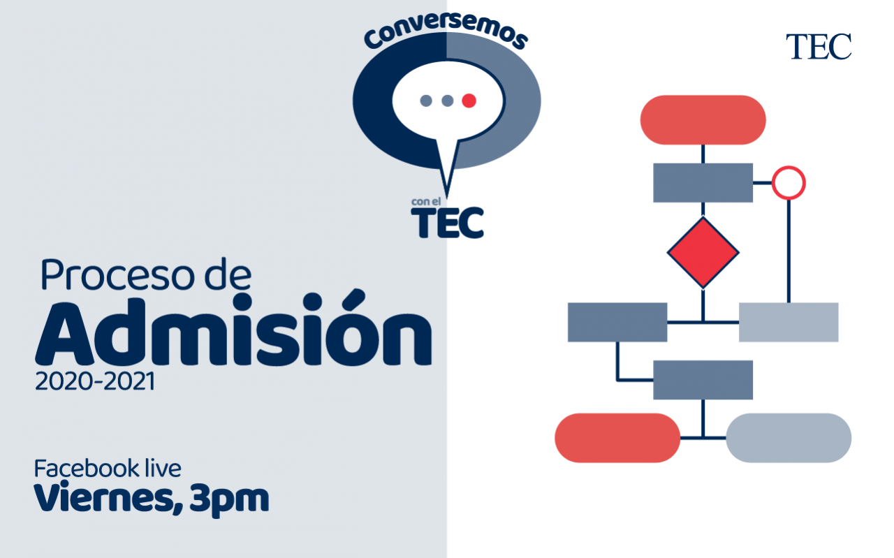 Conversemos con el TEC, viernes 3 p.m. en Facebook Live.