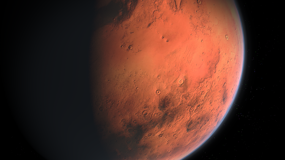 Imagen de Marte.