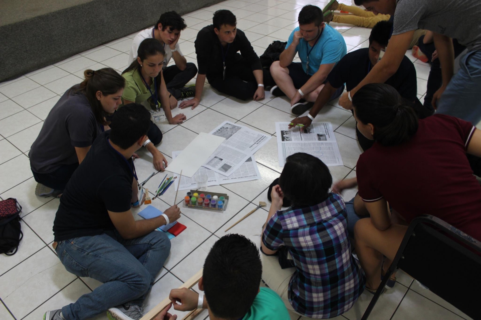 Estas actividades de integración están orientadas al fortalecimiento del área académica, personal y social de los jóvenes y facilitan su incorporación a la universidad y al Programa de Residencias Estudiantiles. (Foto Telka Guzmán)