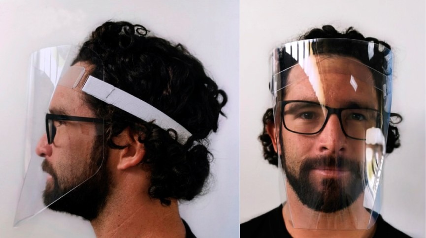 Careta para usar con lentes sales