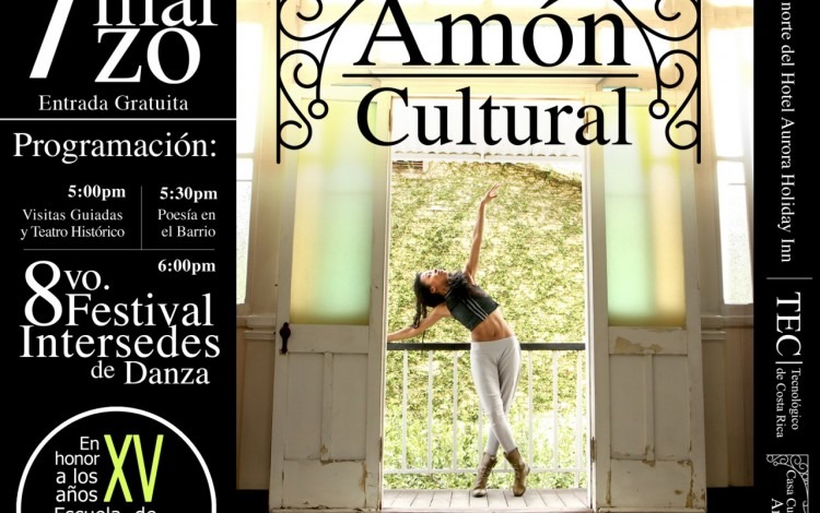 Afiche del I Festival Amón Cultural en el año 2015.