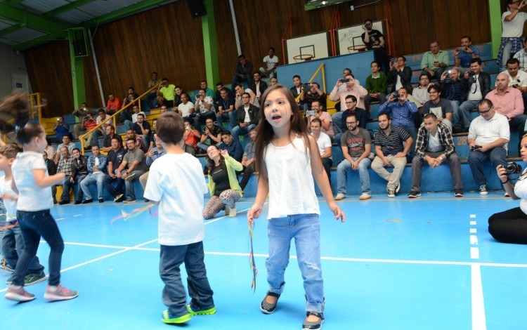 En la actividad participaron 104 niños. (Foto: Ruth Garita / OCM). 