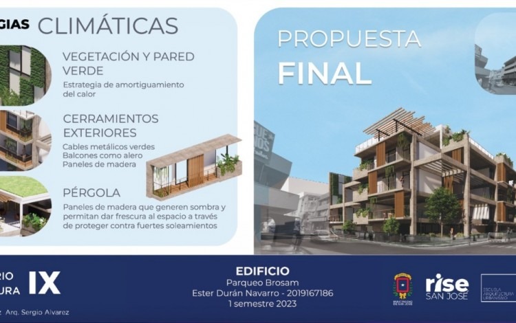 Propuesta de transformación del estacionamiento Brosam (haga clic en la imagen para visualizar la propuesta completa).