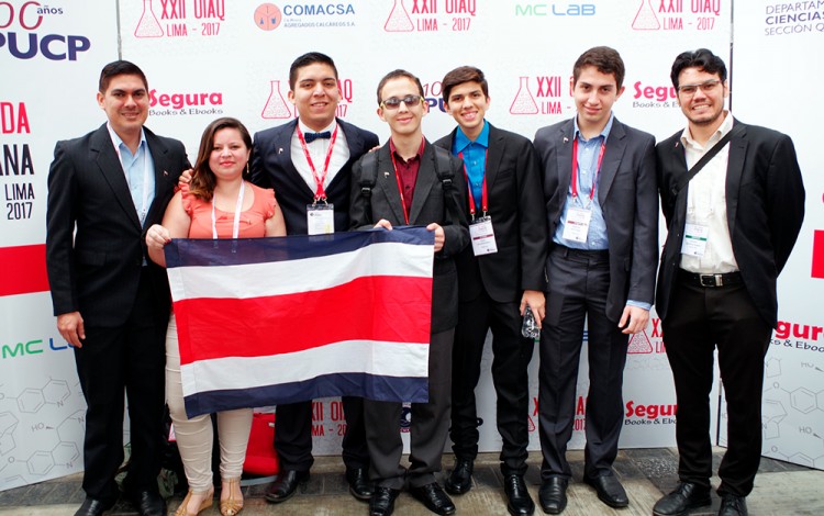 representantes de costa rica en olimpiada de química