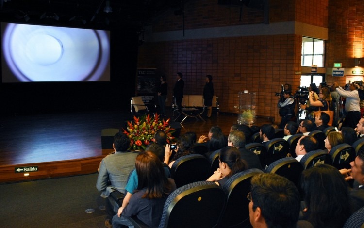 audiencia_en_centro_artes_viendo_video_descarga_plasma_