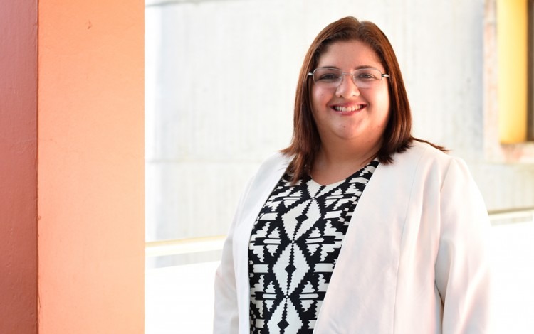 Andrea Cavero es ingeniera del Departamento de Administración de Tecnologías de Información y Comunicación (DATIC) y ocupará el cargo de Secretaria General de la AFITEC (Foto Ruth Garita/OCM)
