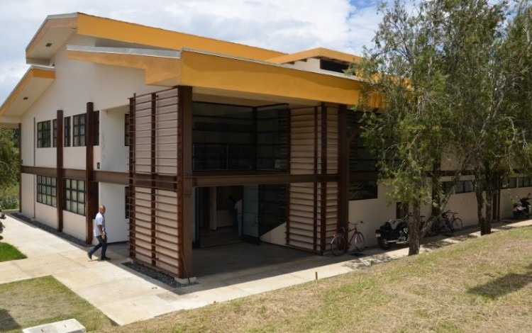 La Primera Jornada Forestal 2017 tendrá como temática la construcción con láminas de madera. (Imagen: Nuevo edificio de Ingeniería Forestal del TEC. Archivo / OCM)