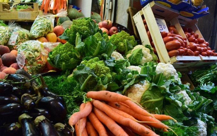 verduras en detalle: zanahorias en primer plano