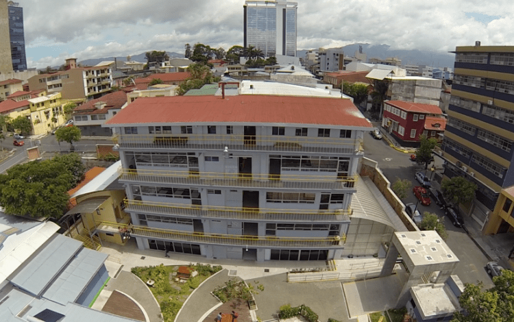 Imagen aérea del Centro Académico <strong>(<em>imagen aérea del Centro Académico de San José: Archivo / OCM)