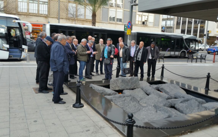 Los rectores latinoamericanos en “Yad Itzjak Rabin” (Fotografía, cortesía del Ministerio de Relaciones Exteriores)