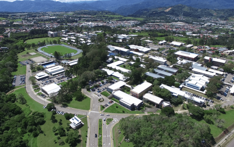 Imagen aérea del TEC