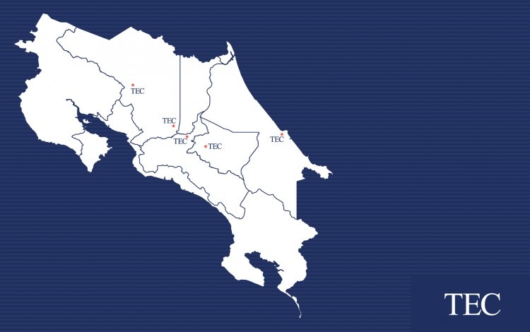 Actualmente, el TEC posee estas sedes y centros académicos: Campus Central Cartago, Sede Regional San Carlos y los Centros Académicos de San José, Limón y Alajuela.  (Imagen Armando Aguilar/OCM).