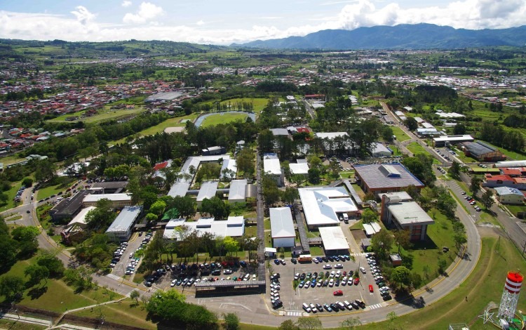 Vista aérea del Campus TECen Cartago