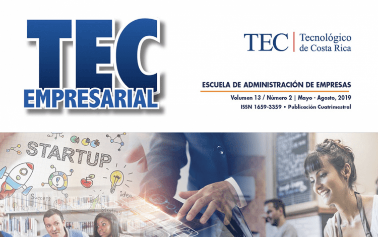 Imagen de la portada de la revista Tec empresarial