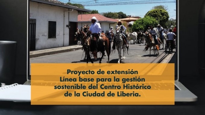 Imagen de un tope de caballos en Liberia, Guanacaste.