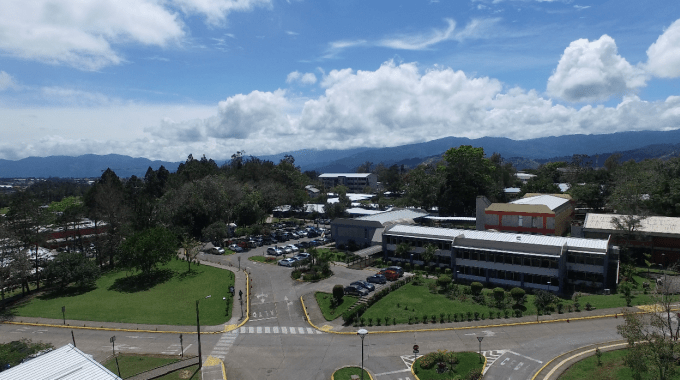 Vista aérea TEC Cartago.