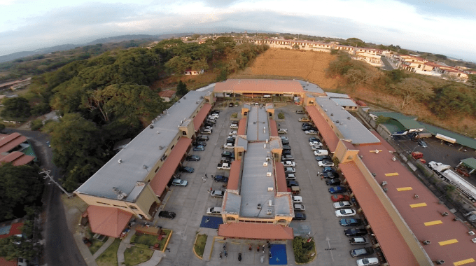 Vista aérea del Centro Académico de Alajuela.