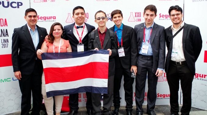 representantes de costa rica en olimpiada de química