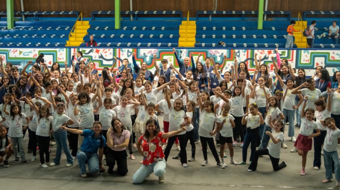 En total participaron más de 120 niñas provenientes de todo el país. 