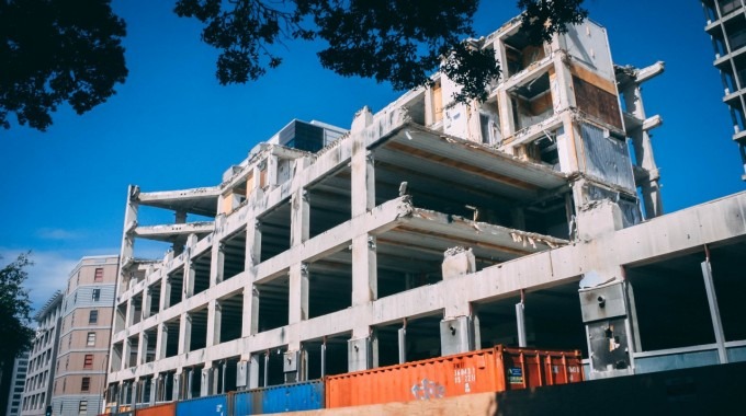 edificio en ruinas