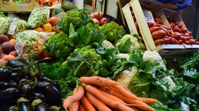 verduras en detalle: zanahorias en primer plano