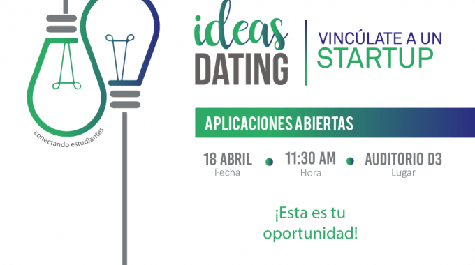 Ideas Dating vincúlate a un satrtup.