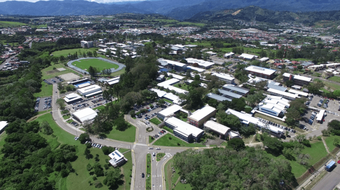 Imagen aérea del TEC