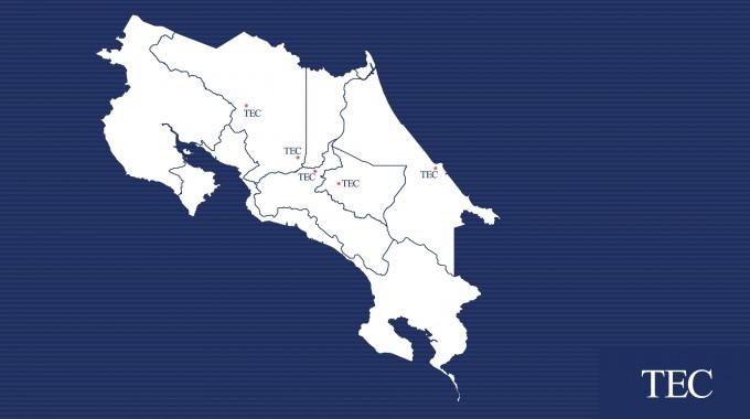 Actualmente, el TEC posee estas sedes y centros académicos: Campus Central Cartago, Sede Regional San Carlos y los Centros Académicos de San José, Limón y Alajuela.  (Imagen Armando Aguilar/OCM).