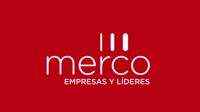 Emblema del ranking Merco. Se lee: Merco, Empresas y Líderes.