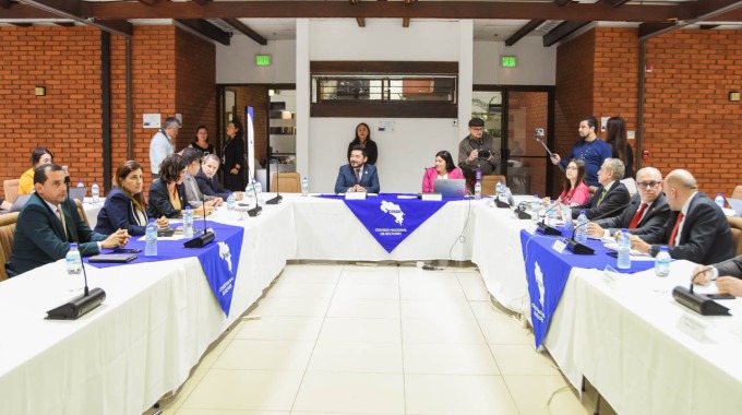 mesa de negociación 