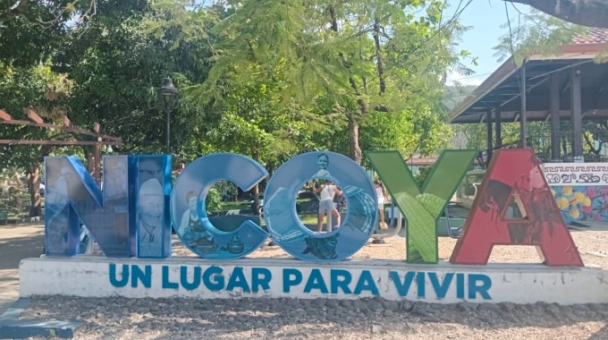 Imagen del parque de Nicoya.