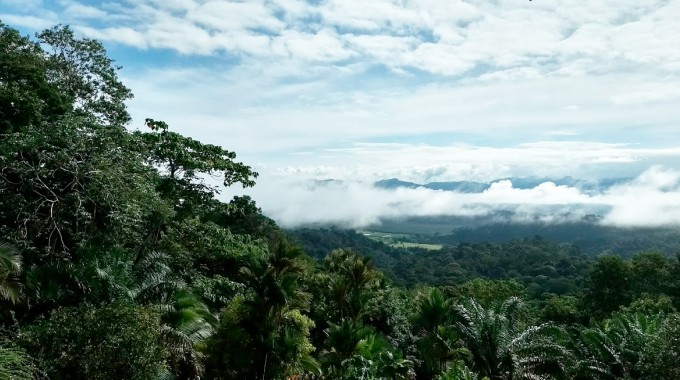 Vista de la Peninsula de Osa.