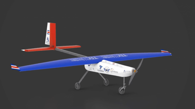 Modelo de la aeronave.