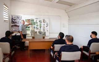 El CTTM cuenta con un Aula demostrativa Educativa para el manejo de desechos.