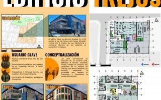 Propuesta de transformación del edificio Trejos (haga clic en la imagen para visualizar la propuesta completa).