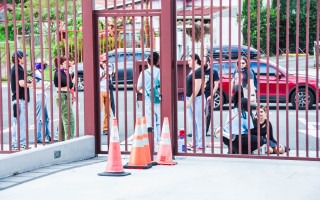 Estudiantes se manifestaron afuera del MICITT