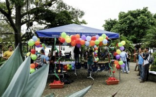 El pretil fue una de las bases en donde se realizaron las actividades en la Sede Central de Cartago. (Foto: Feitec)