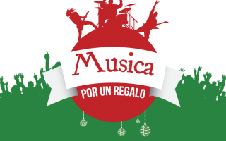 Diseño con la imagen del Concierto.