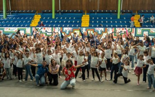 En total participaron más de 120 niñas provenientes de todo el país. 