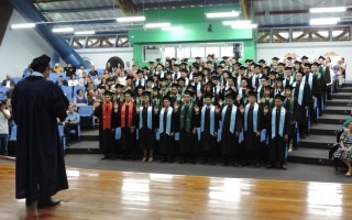 Juramentación de las personas graduadas