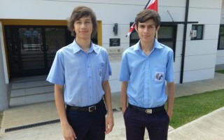 Erick Cortés y Gabriel Barrantes, medallistas en Olimpiadas Iberoamericanas de Física 2015.