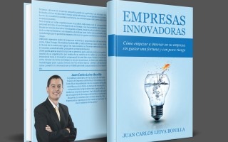 Portada y contraportada del libro Empresas Innovadoras