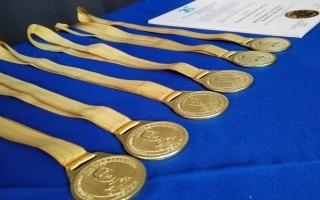 Medallas premio Rubén Darío.