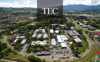 vista aérea del Campus Cartago