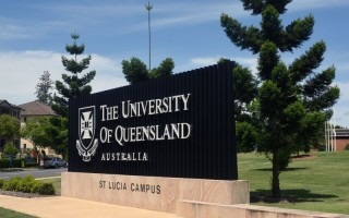 Rótulo de la Universidad de Queensland