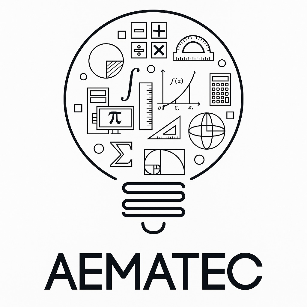 Somos la Asociación de Estudiantes de Enseñanza de la Matemática con Entornos Tecnológicos del Instituto Tecnológico de Costa Rica (TEC), conocida como AEMATEC.