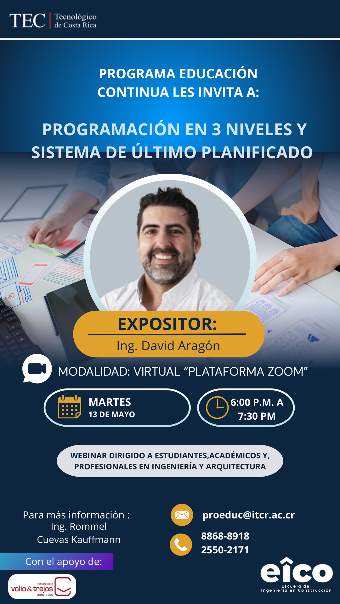 afiche del evento. Contiene la misma informaciòn que el texto