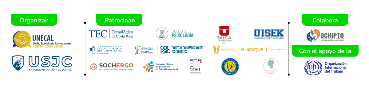 organizadores, patrocinadores y colaboradores