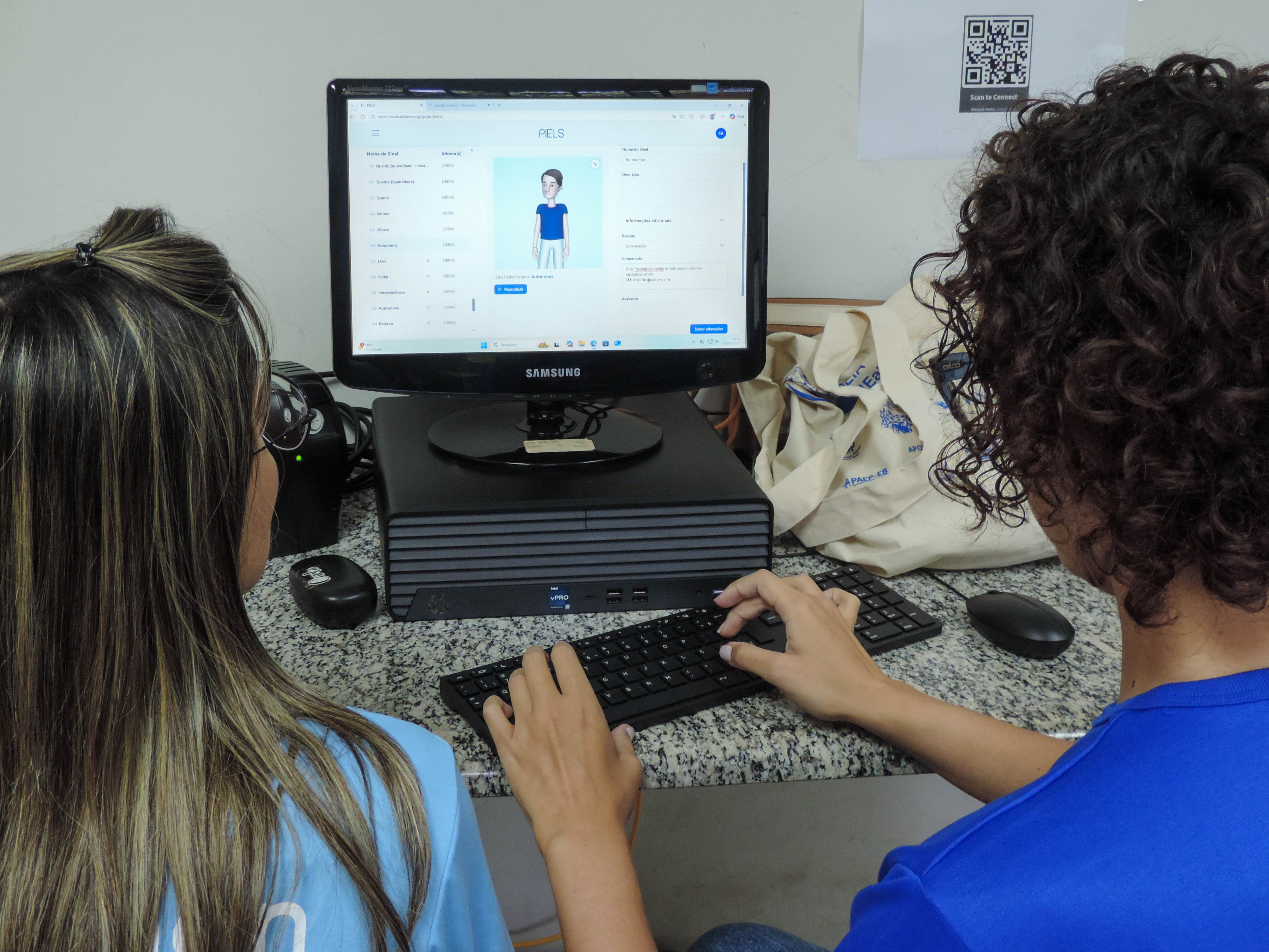 Parte del evento en Brasil 